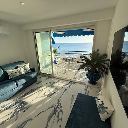 Luxury & Sea View, T2 Waterfront, Wifi, Air Conditioning Appartement Antibes