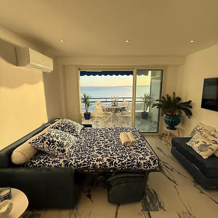 Luxury & Sea View, T2 Waterfront, Wifi, Air Conditioning Appartement